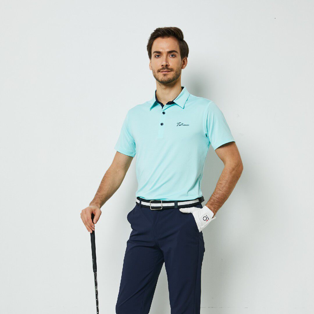 teetimes高尔夫男装短袖恤速干透透气夏季golf服装高尔夫服装