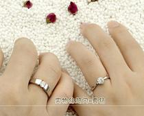 Couple jz ring a pair of wedding ceremony fake exchange refers to props on marriage ring beautiful personality decorations