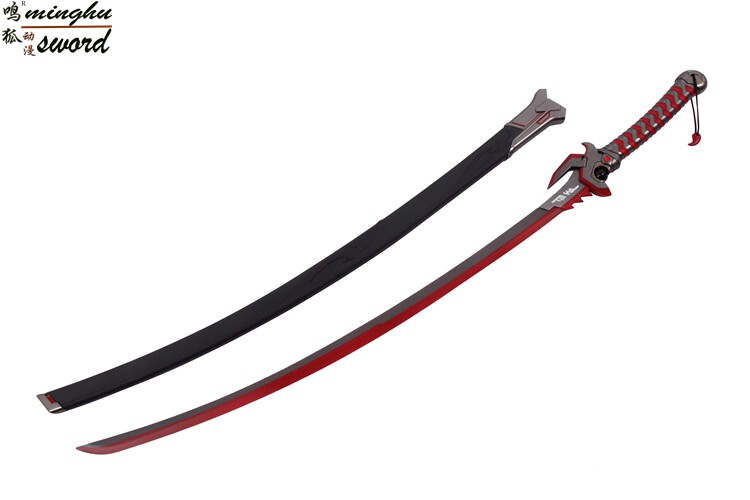 守望先锋武器源氏刀cos动漫游戏道具屁股岛田源氏长短佩刀不开刃