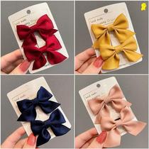 Small butterfly knot headgear Hairpin Princess Han Version Children Girl Hair Accessories Red Liu Sea Clip Hair Clip Pair Clip