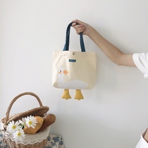 Spice Girl Hand bag female summer cloth soft cute bag work canvas bag small student bag with rice bag