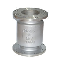 304 stainless steel flange check valve H42W-16P reverse valve 316 one - way valve DN50DN80 vertical check valve