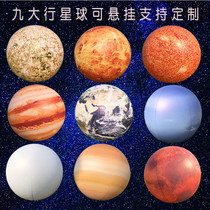 Inflatable Planet Model Lunar Wedding PVC Discoloration Light Hanging Luminous Nine Grand Planetary Piste Activity Customized