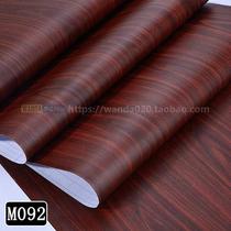 A few stickers walnut cabinet walnut wood leather self-adhesive speaker refurbished furniture waterproof black red table stickers leather pattern