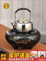 Taiwan Yingge burning electric pottery stove tea cooking household tea stove iron pot silver pot tea brewing electric stove Silent desktop