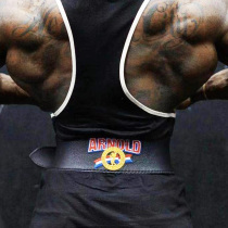 New first layer cowhide professional Arnold fitness training squat hard pull weightlifting male muscle equipment belt belt