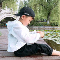 Childrens sunscreen clothing boys 2021 new girls UV protection thin coat baby sunscreen clothing student sunscreen clothing