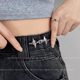 4 코너가 된 스타 벨트 수축 버튼 청바지 허리 침체 인 아티팩트 허리가없는 펀치 버튼 바지 조정 가능한 크기 버튼 4 코너가 된 스타 벨트 수축 버튼 청바지 허리 침체 인 아티팩트 허리가없는 펀치 버튼 바지 조정 가능한 크기 버튼