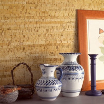 Imported cork wallboard Living room decorative board TV background wall Home theater sound-absorbing bedroom cork wallpaper bamboo joint