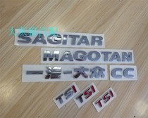German import FAW Volkswagen CC Maiten trunk Trunk Sign suitcase letter Punctuate 300TSI letter MAGO