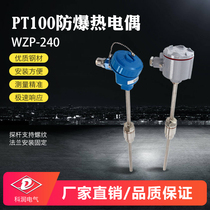 Explosion-proof thermocouple thermal resistance WRN WZP-240 K PT100 type flammable and explosive special sensor