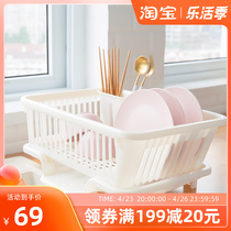 Japan Import Bowl Rack Drain Rack Kitchen Sink Bowl tray Dish Holder home Bowl Tray Bowl chopstick rack Bottle Drain Basket