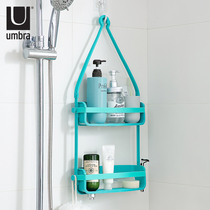 Shelf Canada umbra toilet Multilayer hanging basket Bathroom-free hanging rack storage rack storage shelf