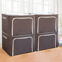 Clothes Storage Box Oxford Cloth Textile Finishing Box Cloth Art Storage Compartment Wardrobe Closets Bag Cotton Quilts CLOTHING CONTAINING BOX