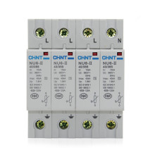 CHINT Household Lightning arrester Surge protector NU6-II 4P 15-40KA