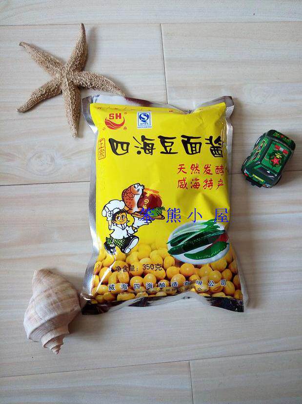 威海特产四海甜面酱/黄豆面酱/中华老字号调味品做鱼佳品350g_双氙
