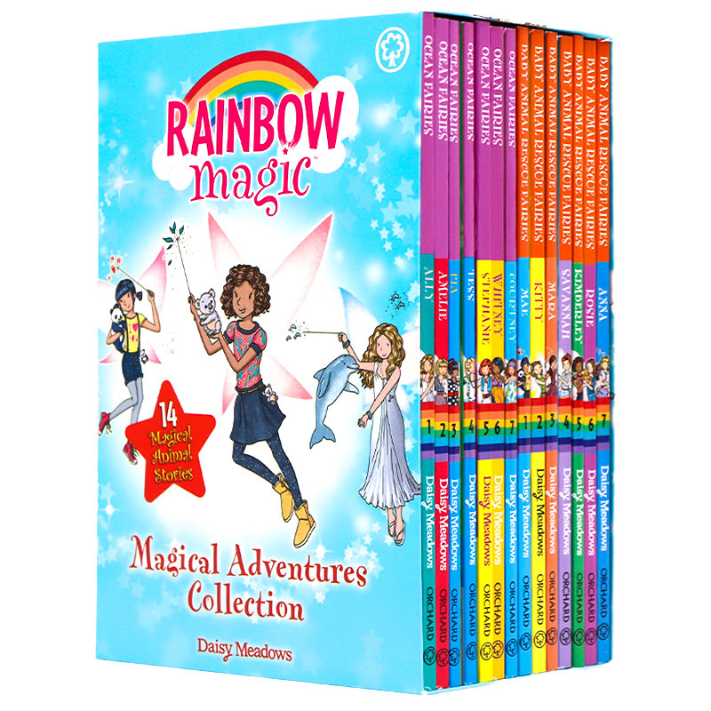 紐約時報暢銷英文彩虹魔法仙子系列6-12歲兒童英語讀物