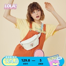 LOLA DESIGN Secret Garden cute teenage girl chest bag retro small bag winter single shoulder sloped satchel