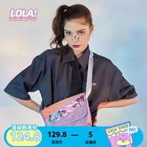 LOLA DESIGN Teenage Force Skew Satchel Women 100 Hitch Day Tying Bag Jk Cute Dead Flying Single Shoulder