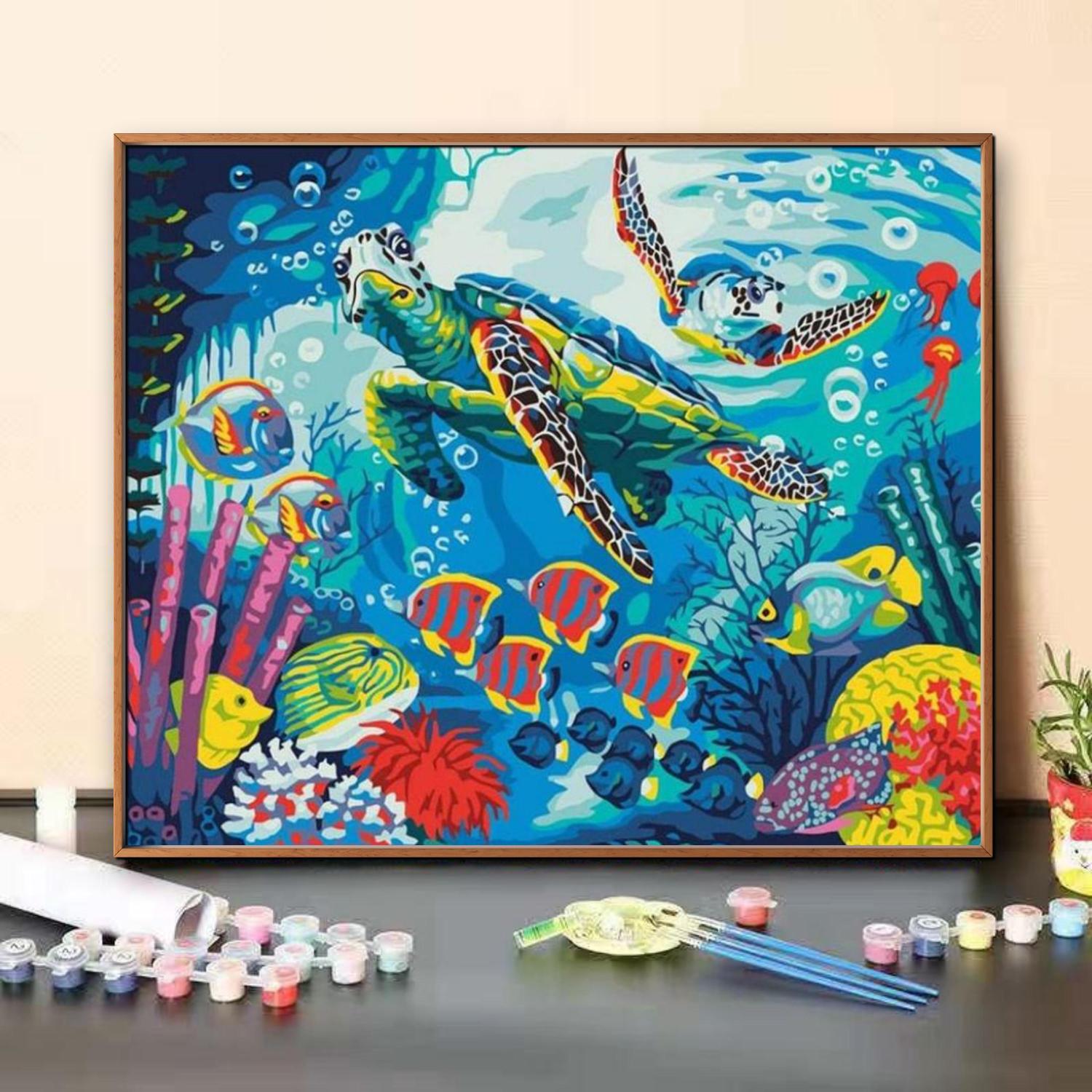 大きいサイズ 自然風景 白く 油彩画