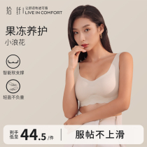 women's underwear wireless large breast appearance small bra small breast push up collar breast milk anti sag seamless sports vest style