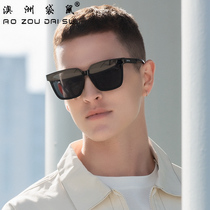 Australian kangaroo new GM sunglasses mens anti-ultraviolet sunglasses men and women with the same drive glasses big face KA1872