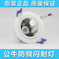 Bull LED spotlight 3w warm white cold white 2 5 inch 3 inch anti-fog lighting ox eye light 3 W LED ceiling lamp spotlight