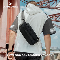 Lu Ou original fashion brand breast bag mens sports belt bag mechanical bag multifunctional casual one-shoulder cross-body bag woman