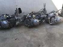 Second-hand original Saichi 110 engine QS110 curved beam motorcycle assembly