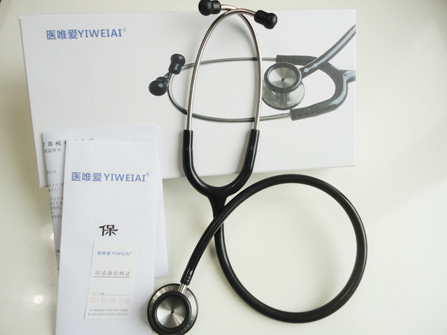 医 医 爱 yiweihai stainless steel stethoscope double doctor home professional multi-function listening to fetal heart 医 医 爱 yiweihai stainless steel stethoscope double doctor home professional multi-function listening to fetal heart