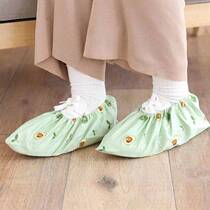 Shoe covers household indoor fabric can be washed repeatedly non-slip thick wear-resistant breathable adult student room childrens foot cover