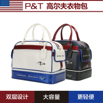 USA PT Golf Clothes Bags Double Light Leisure Clothes Bag Shoes Bags Men and Women Travel Hand bag