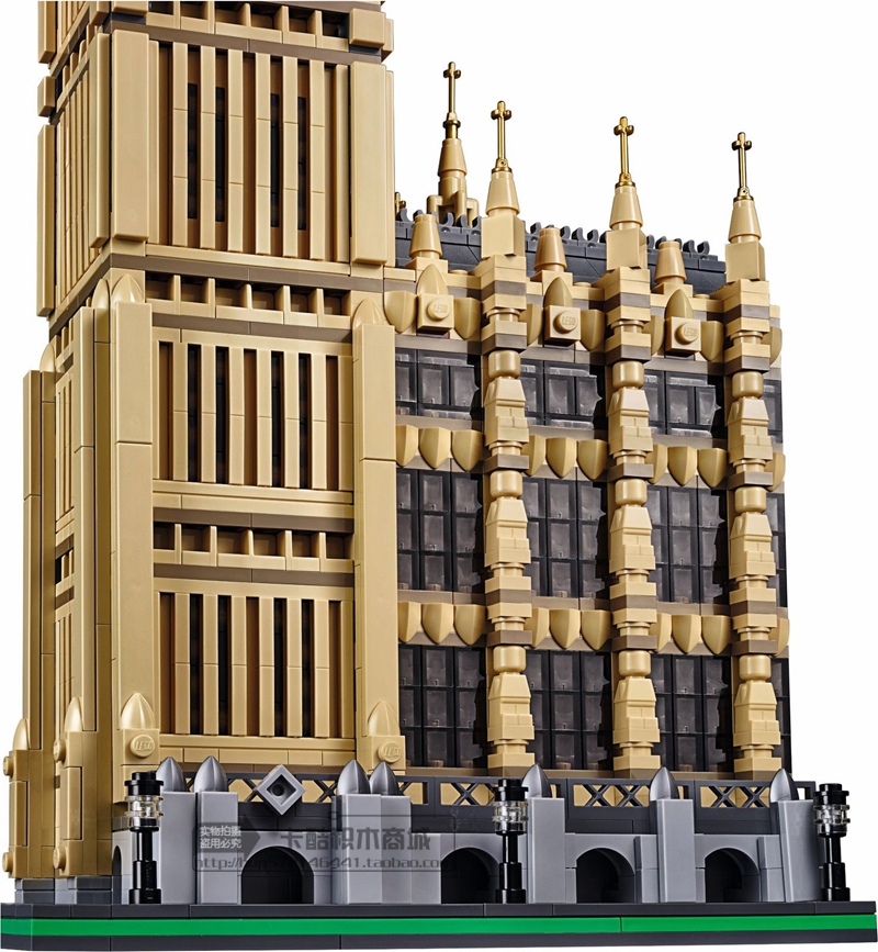 lego乐高创意街景经典建筑系列 10253伦敦大本钟拼插积木玩具包邮