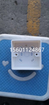 Hot sale 50 High frame bottom box 86 type flame retardant PVC junction box universal socket box plastic switch box