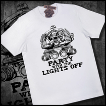 (Tactical bone frog) USMC night vision party without lights Tactical army fan T-shirt tide brand
