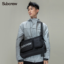 Subcrew tide brand single-shoulder bag 2022 new large-capacity leisure shoulder bag street men slanting shoulder bag SB0180