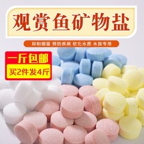 Fish with salt water fish fish tank ornamental fish special salt fish tank salt yellow powder salt sea salt mineral salt generic