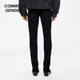 MOCO men's CG brand fashion stretch all-match black long pants jeans men's trendy brand Slim feet MOCO men's CG brand fashion stretch all-match black long pants jeans men's trendy brand Slim feet