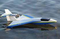 Polaris Model airplane Water jet Fixed-wing model airplane Remote control airplane Seaplane
