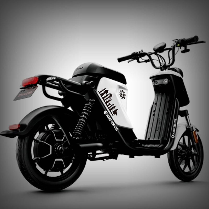 小牛u1c u  us 贴纸电动车踏板车个性改装拉花装饰电瓶小牛车贴