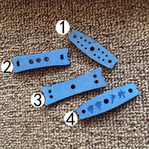 Slingshot round rubber band 2 0 traditional leather pocket Master Competition Competition 1 5 flat leather non-frame super fiber durable type