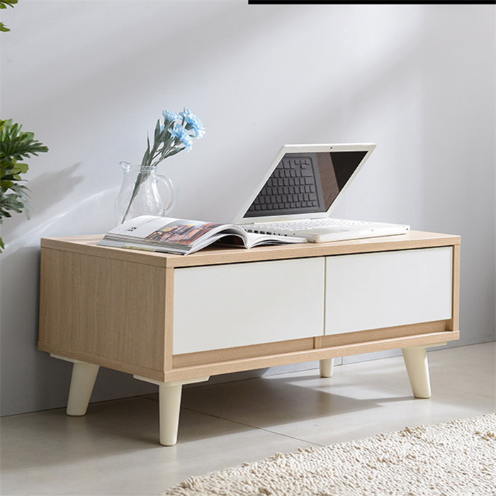 Bay Window Dressing Table Flip Multifunctional Nordic Mini Tv
