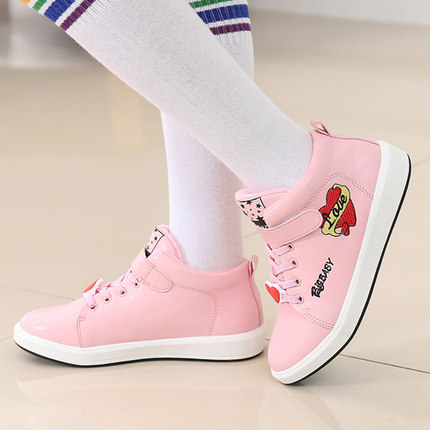 女童运动鞋2018新款韩版百搭中大童公主春秋