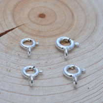 S925 sterling silver bracelet buckle chain buckle Tower buckle lobster buckle square buckle spring buckle special price diy handmade jewelry accessories