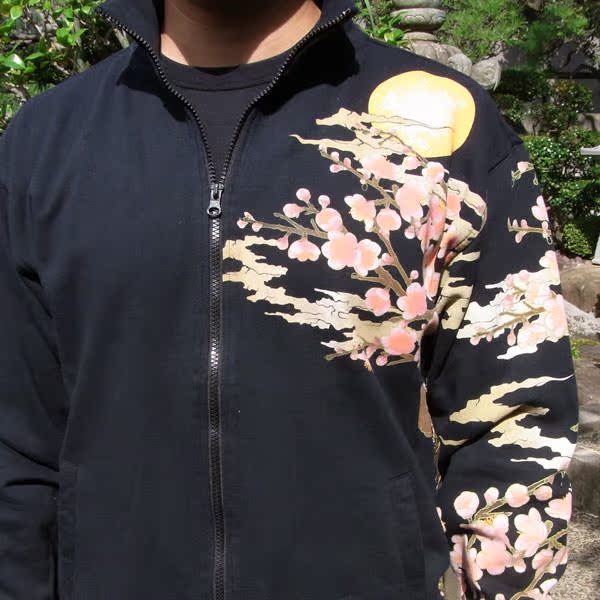 仏喜罗坊 横须贺和柄纹身刺青限量日本刺绣花绒衫卫衣开衫男凤凰