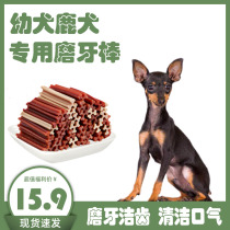 Small deer canine grinders puppies for two or three months small milk dogs with clean teeth for toothless dog with low carb snacks