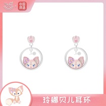 Lingnabel earring keychain knuckle bracelet hoop bookbag hanging parts chain around Q version cartoon swing parts girlfriend
