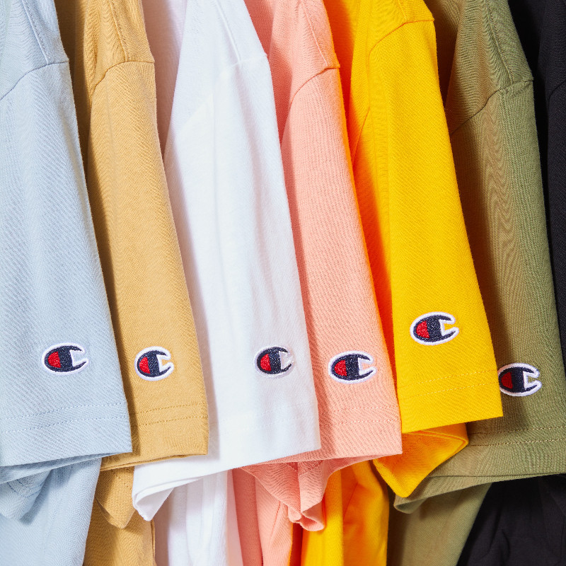 champion男女短袖休闲logo新款冠军夏新款官网