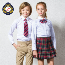 The new British style suit for boys and girls in the school uniform of boys and girls in the British class costume