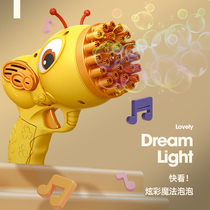 Net Red Blasting 29 holes Bubble Machine Children Handheld Gatlin Gun Boys Girl Toy Fully Automatic 61 Gift